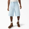958 Short en jean ample, 33 cm