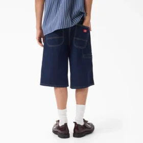 958 Short en jean ample, 33 cm