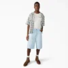 958 Short en jean ample, 33 cm