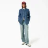 Blouson de travail coupe décontractée pour femme