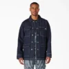 Blouson de travail en denim délavé Blouson de travail en denim délavé