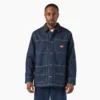 Blouson de travail en denim doublé de polaire Blouson de travail en denim doublé de polaire