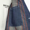 Blouson de travail en denim doublé de polaire Blouson de travail en denim doublé de polaire