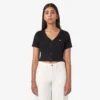 Cardigan Emporia à manches courtes pour femme Cardigan Emporia à manches courtes pour femme