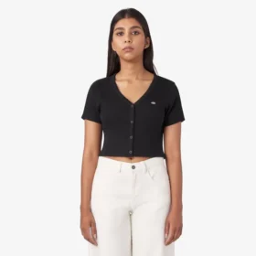 Cardigan Emporia à manches courtes pour femme