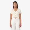 Cardigan Emporia à manches courtes pour femme Cardigan Emporia à manches courtes pour femme