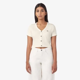 Cardigan Emporia à manches courtes pour femme