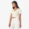 Cardigan Emporia à manches courtes pour femme Cardigan Emporia à manches courtes pour femme