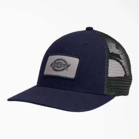 Casquette de camionneur en maille avec écussons