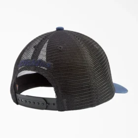 Casquette de camionneur en maille avec écussons