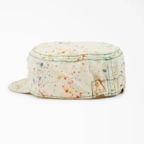 Casquette de peintre en toile Brain Dead à éclaboussures de peinture