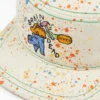 Casquette de peintre en toile Brain Dead à éclaboussures de peinture Casquette de peintre en toile Brain Dead à éclaboussures de peinture