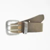 Ceinture en cuir à double boucle