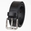 Ceinture en cuir perforé pour femme