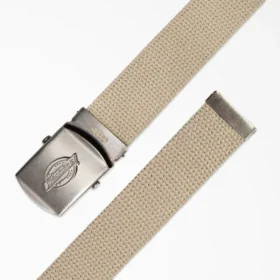 Ceinture en toile à boucle militaire