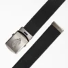 Ceinture en toile à boucle militaire