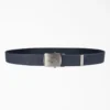Ceinture en toile à boucle militaire