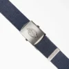 Ceinture en toile à boucle militaire