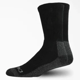 Chaussettes à bout en acier, pointures 6-12, lot de 2