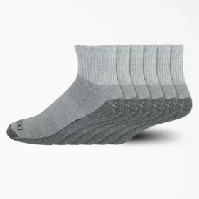 Chaussettes courtes anti-transpiration, tailles 6-12, lot de 6