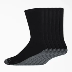 Chaussettes de travail mi-mollet, tailles 6-12, lot de 6