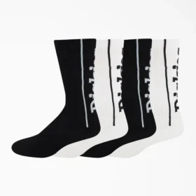 Chaussettes imprimées avec logo, taille 6-12, lot de 4