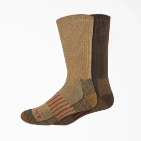 Chaussettes mi-longues à embout en acier avec contrôle de l&rsquo;humidité, tailles 6-12, lot de 2