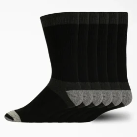 Chaussettes mi-mollet Max Cushion, tailles 6-12, lot de 6