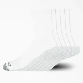 Chaussettes mi-mollet Moisture Control, tailles 6-12, lot de 6
