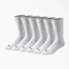 Chaussettes mi-mollet rembourrées Dri-Tech, tailles 6-12, lot de 6