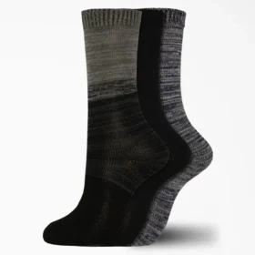 Chaussettes mi-mollet Soft Marl pour femmes, taille 6-9, lot de 3