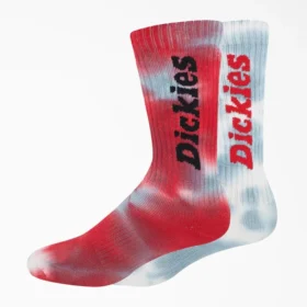 Chaussettes mi-mollet tie-dye, tailles 6-12, lot de 2