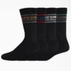 Chaussettes à rayures rugby, tailles 6-12, lot de 4 Chaussettes à rayures rugby, tailles 6-12, lot de 4