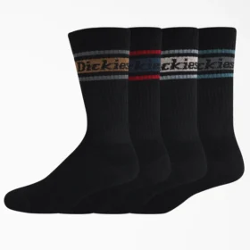 Chaussettes à rayures rugby, tailles 6-12, lot de 4