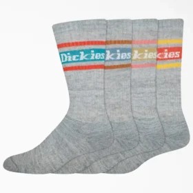 Chaussettes à rayures rugby, tailles 6-12, lot de 4