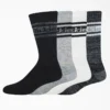Chaussettes à rayures rugby, tailles 6-12, lot de 4 Chaussettes à rayures rugby, tailles 6-12, lot de 4