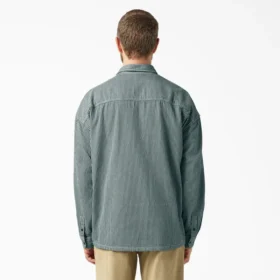 Chemise boutonnée à rayures Hickory
