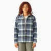 Chemise à capuche en flanelle pour femme Chemise à capuche en flanelle pour femme