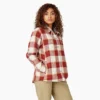 Chemise à capuche en flanelle pour femme Chemise à capuche en flanelle pour femme