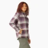 Chemise à capuche en flanelle pour femme Chemise à capuche en flanelle pour femme
