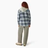 Chemise à capuche en flanelle pour femme Chemise à capuche en flanelle pour femme