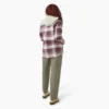 Chemise à capuche en flanelle pour femme Chemise à capuche en flanelle pour femme