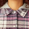 Chemise à capuche en flanelle pour femme Chemise à capuche en flanelle pour femme