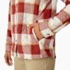 Chemise à capuche en flanelle pour femme Chemise à capuche en flanelle pour femme