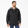Chemise à capuche en toile de coton imperméable