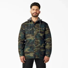Chemise à capuche en toile de coton imperméable