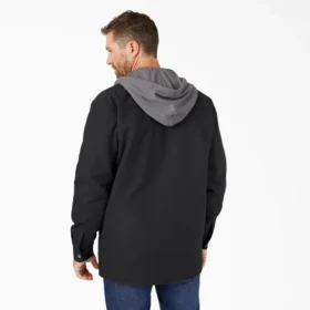 Chemise à capuche en toile de coton imperméable