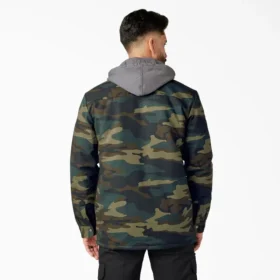 Chemise à capuche en toile de coton imperméable