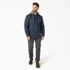 Chemise à capuche en toile de coton imperméable