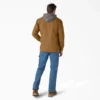 Chemise à capuche en toile de coton imperméable